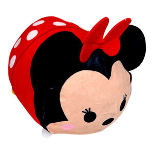 Disney Tsum Tsum Minnie Mouse 8in Plush Stuffed Animal Extra Soft Plushie‎